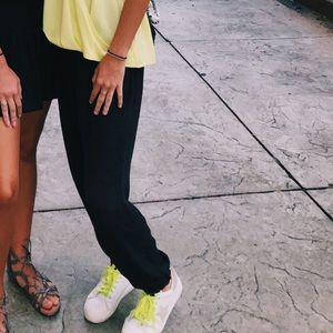 Lightweight smocked Joggers